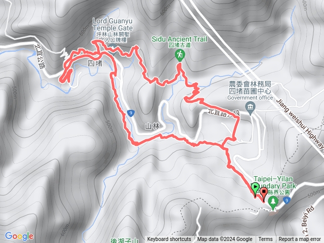 四堵古道(南段)、溪畔步道_O形