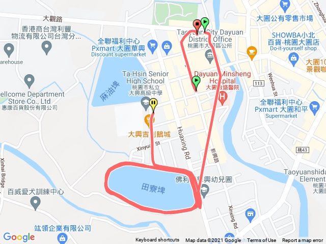 10／31晨運華興池