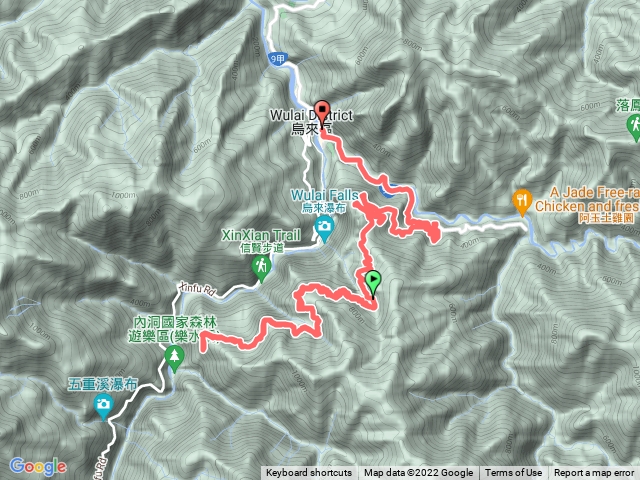 內洞林道6.6K-12.5K漫步