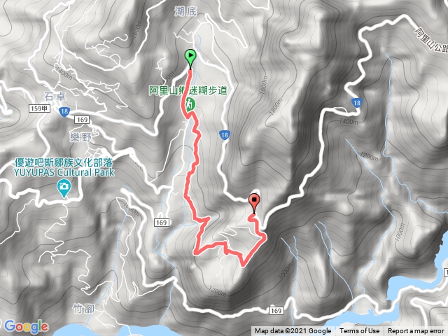 迷糊步道出福山古道