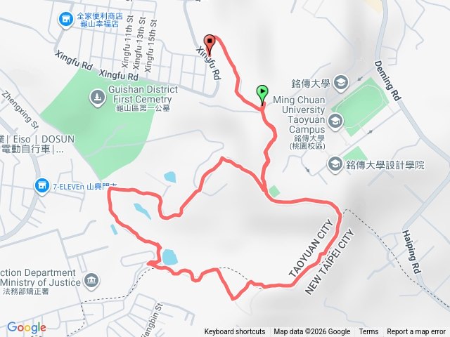 梯園山仔頂山ㄧ圈