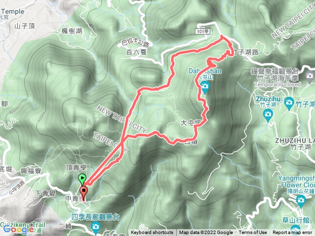 大屯山連峰縱走