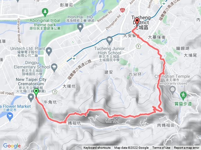 大暖尖山，火焰山