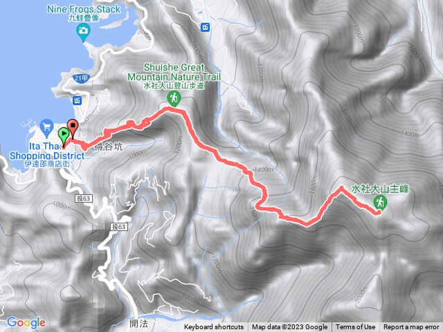 水社大山伊達邵登山口