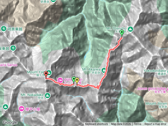 槍岳山屋預覽圖