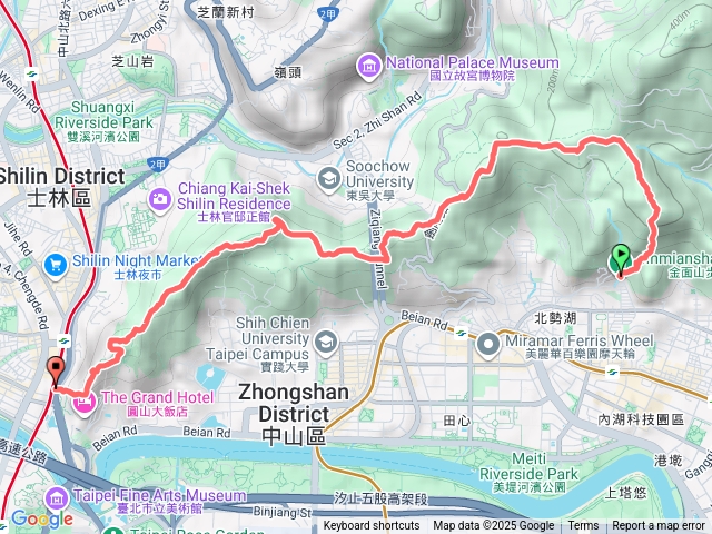 金劍縱走（經大岩壁）預覽圖