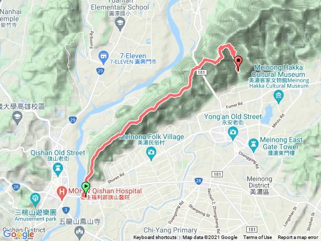 旗靈月縱走之月光山路況不佳不建議登