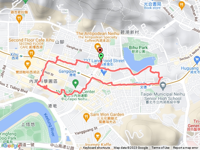 內湖獅頭山港墘公園