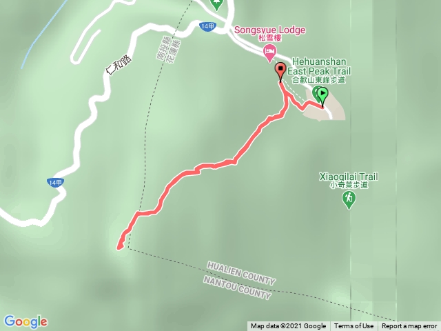 滑雪山莊接合歡東峰