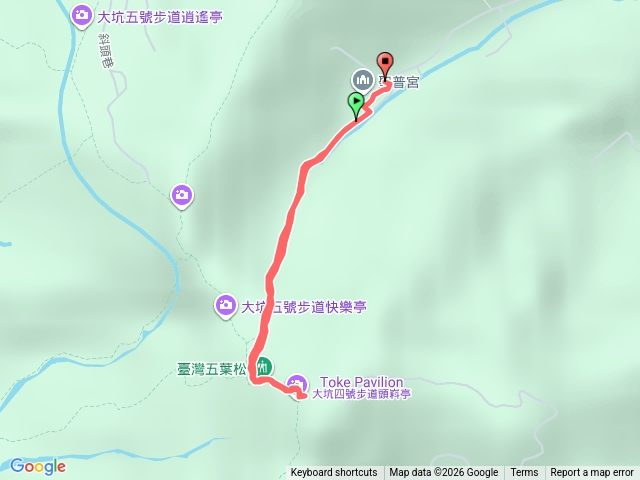 聖普宮到頭科山三角點路線預覽圖