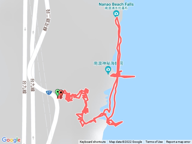 東澳神秘海灘路線