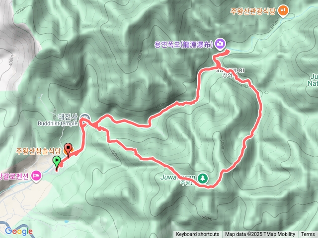 20251023韓國大邱周王山、龍淵瀑布