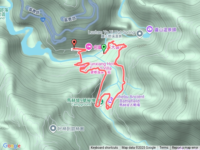 20251213仁愛鄉廬山馬赫坡步道