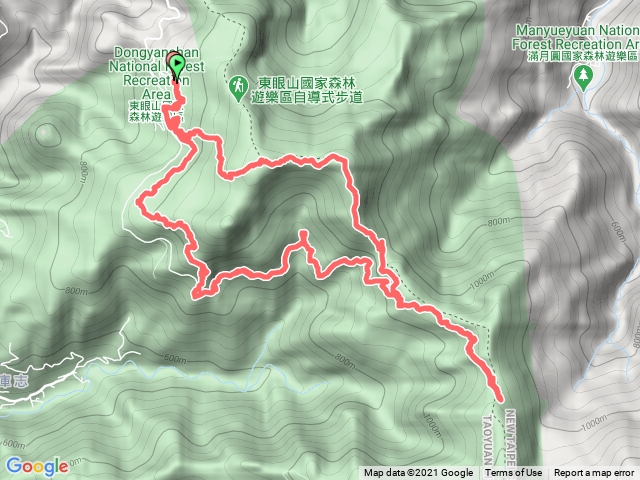 桃園－臺灣百大必訪步道東眼山自導式步道202103071727