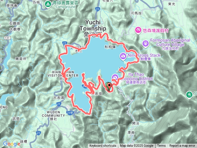 日月潭環湖挑戰