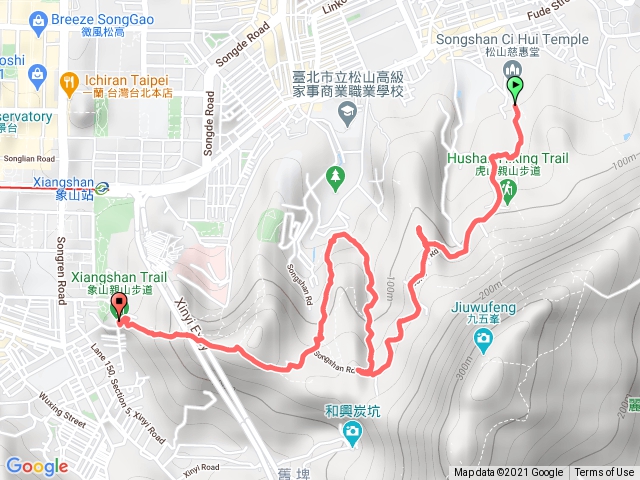 虎山-豹山溪-獅山-象山