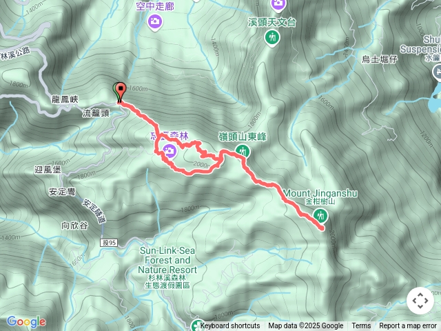 嶺頭山～金柑樹山～忘憂森林預覽圖