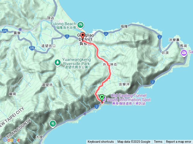 石城車站-嶐嵿古道-福隆車站預覽圖