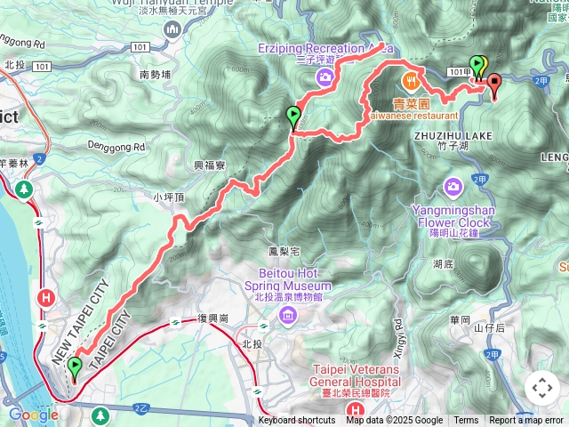 臺北大縱走1+2(全段)