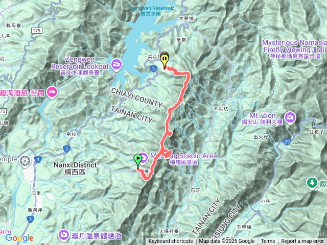 12/28《綠色長城:三腳南山系》竹子尖山/飯包尖山/獵鷹尖山/香蕉山/龜子頭坑山/難山/雄峰/春峰/三腳南山
