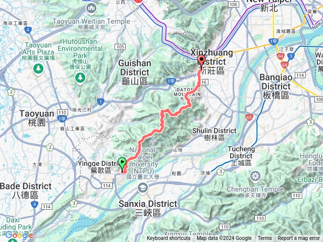 大棟山縱走 鶯歌火車站- 迴龍捷運站預覽圖