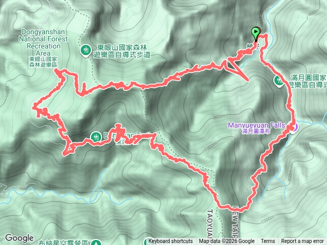 滿東滿 （爬升約1450 17K)預覽圖