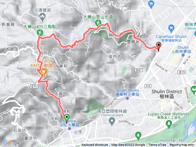 樹林大棟山青龍嶺大同山