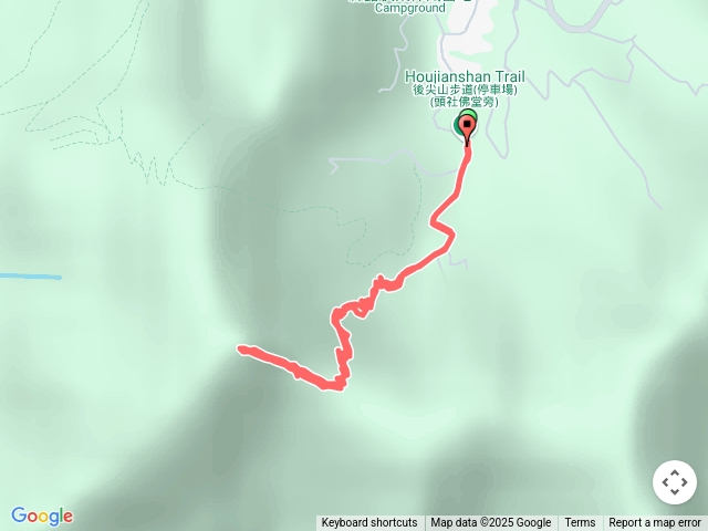 日月潭的後尖山步道