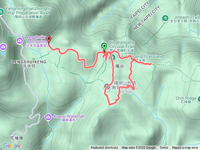 擎天崗山東峰擎天崗環狀步道預覽圖