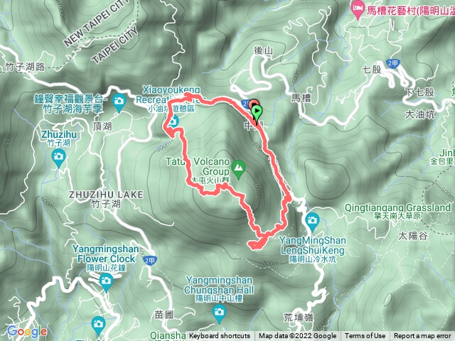 七星山O型冷水坑夢幻湖