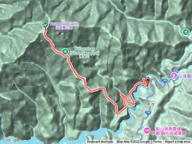 大小劍3日-D3(油婆蘭-登山口)