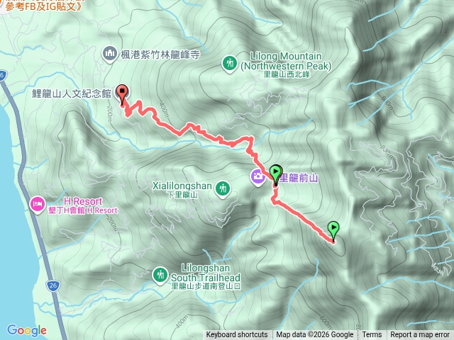 里龍山步道預覽圖