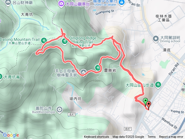 樹林大同山青龍嶺