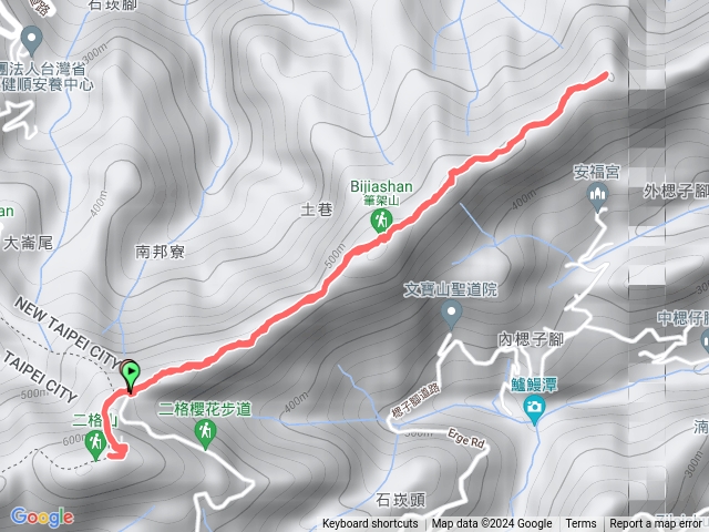 筆架山、炙子頭山、二格山