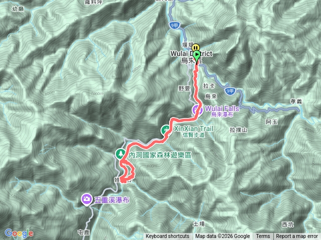 信賢步道.信賢瀑布.內洞步道.內洞瀑布.台車站