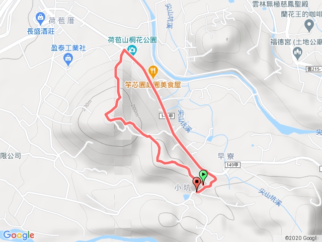 荷苞山登山步道