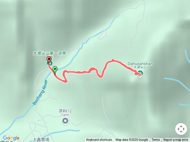 2025.4.5大湖尖山第一涼亭登山口