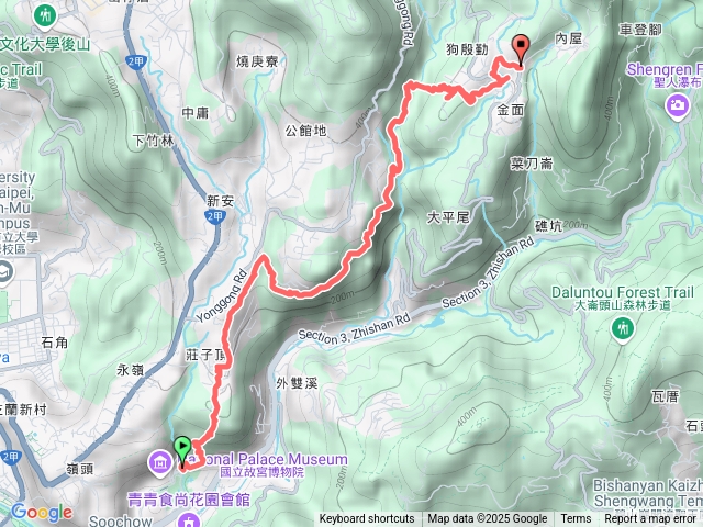 故宮狗殷勤步道平菁街櫻花巷