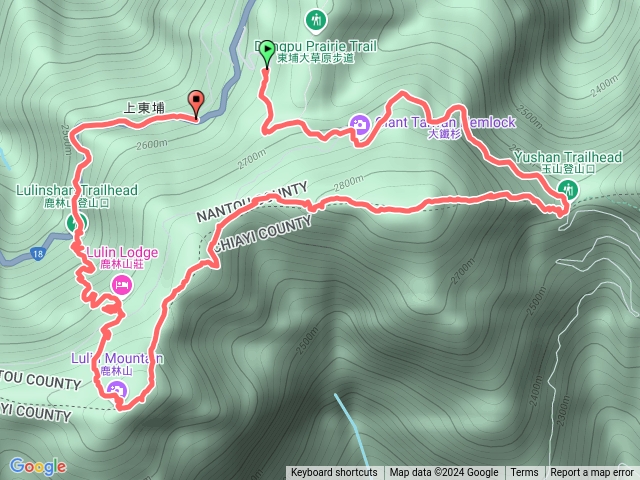 玉山登山口一日遊（兼鹿林山_麟趾山）預覽圖