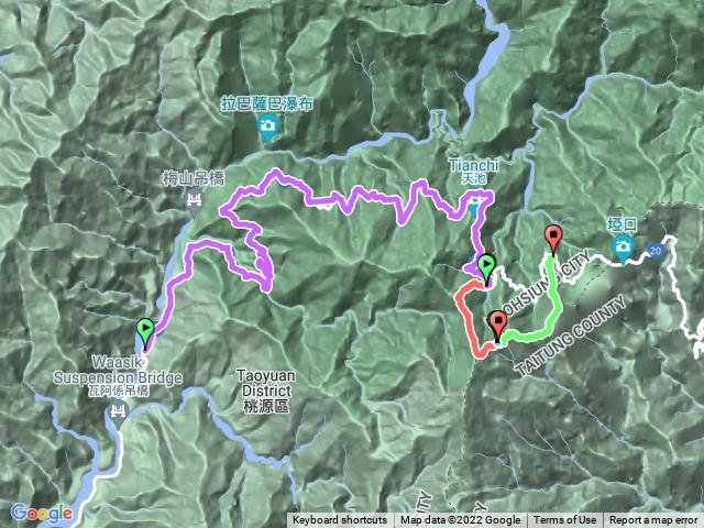 【高雄桃源】1110603～04-大關山斷崖出塔關山登山口 (關山北峰、鷹子嘴山、恐龍尖山、恐龍塔、塔關山)