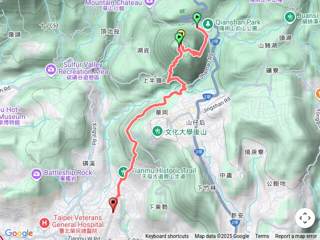 1140619紗帽山登山步道.天母古道