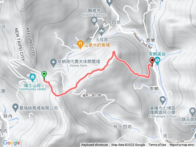豎嶺山-鹿寮山