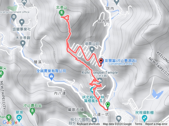 汐止拱北殿～堪農山莊