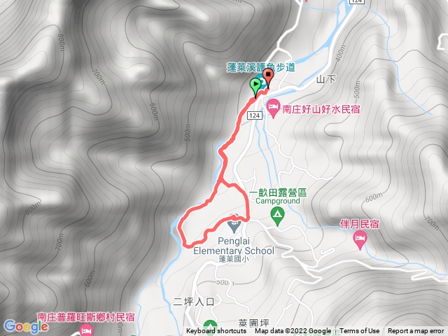 蓬萊溪護漁步道