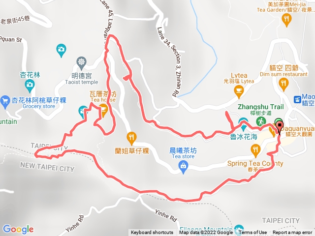 樟樹步道、樟湖步道