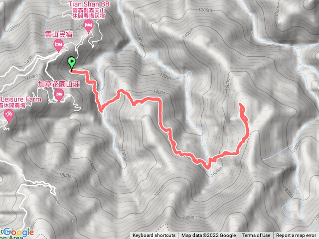 天頓山