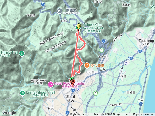 跑馬古道往返預覽圖