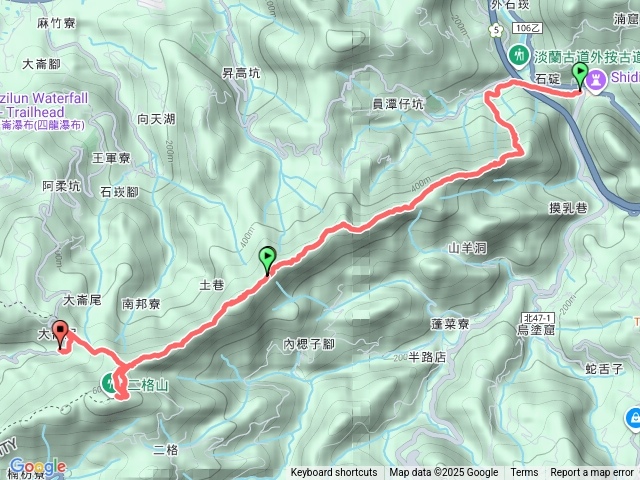 2025微笑山線大縱走尋寶集章任務微笑山線：【二格山系】筆架連峰段20251207154124