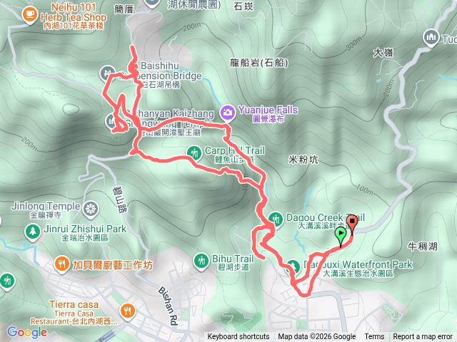 內湖大溝溪9公里健走