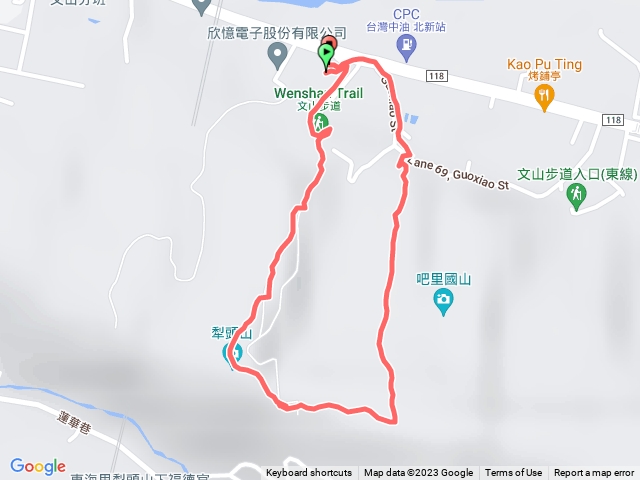 犁頭山與吧哩國山登山
